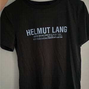 Helmut lang tee size small worn once like new